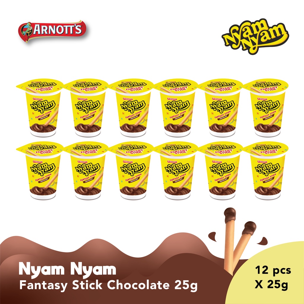 

Nyam-Nyam Fantasy Stick Chocolate 25 gr x 12