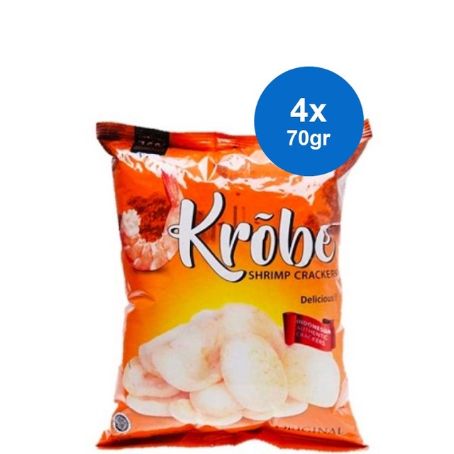 

Finna Krobe Shrimp Cracker Orginal 70 gr x 4