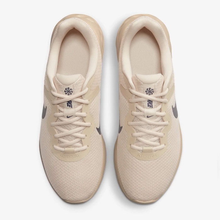 Terlaris ✨ -Nike Revolution 6 Next Nature Road Running Oatmeal BNIB Original - 44.5