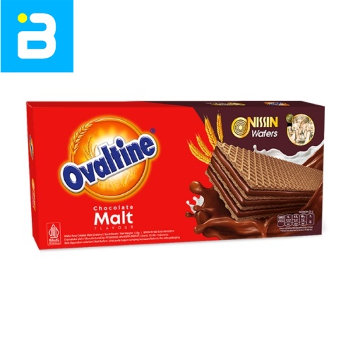 

Nissin Wafers Ovaltine Chocolate Malt 150G