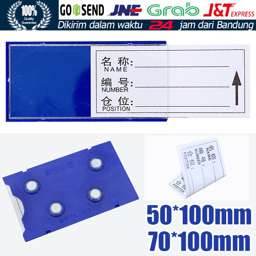 

Magnetik Price Tag / Label / Name Tag Menggunakan Bahan Acrylic Berkualitas