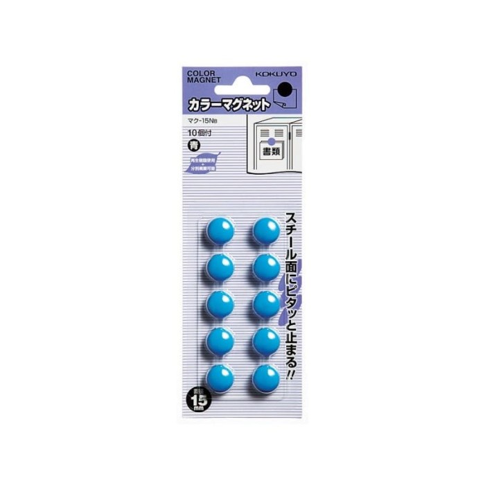 

KOKUYO COLOR MAGNET 15MM - MAKU-15 -
