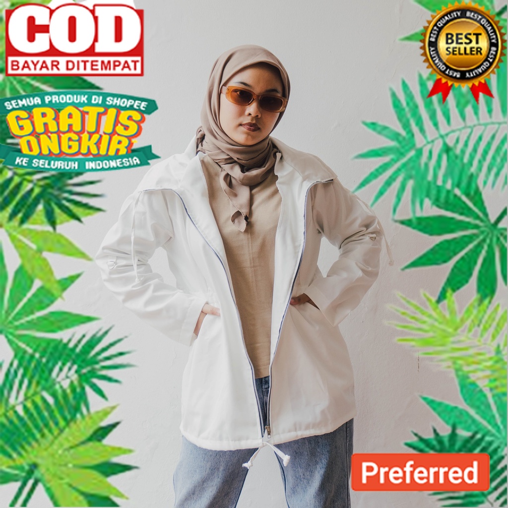 KEEN.IDD - Slim Parka Jacket | Premium Drill | Jaket Wanita Outdoor// ANAK DEWASA REMAJA JAKET EKREN