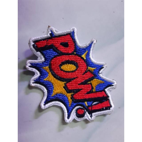 Bordir Bordir emblem patch bordir powbisa pesan satuan