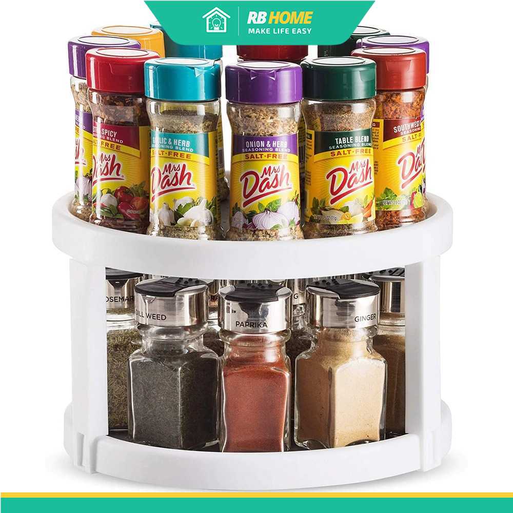 Rak bumbu putar Tempat botol Bumbu Dapur Kitchen Model Putar