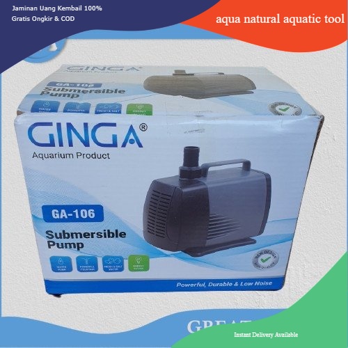 GINGA GA 106 GA106 mesin pompa air aquarium kolam hidroponik