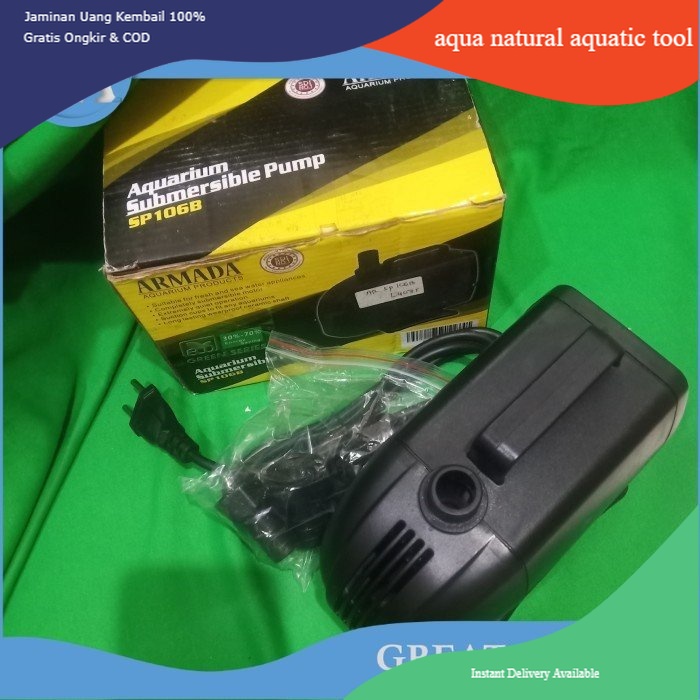 aquarium kolam ikan pompa celup water pump ARMADA SP 106 B