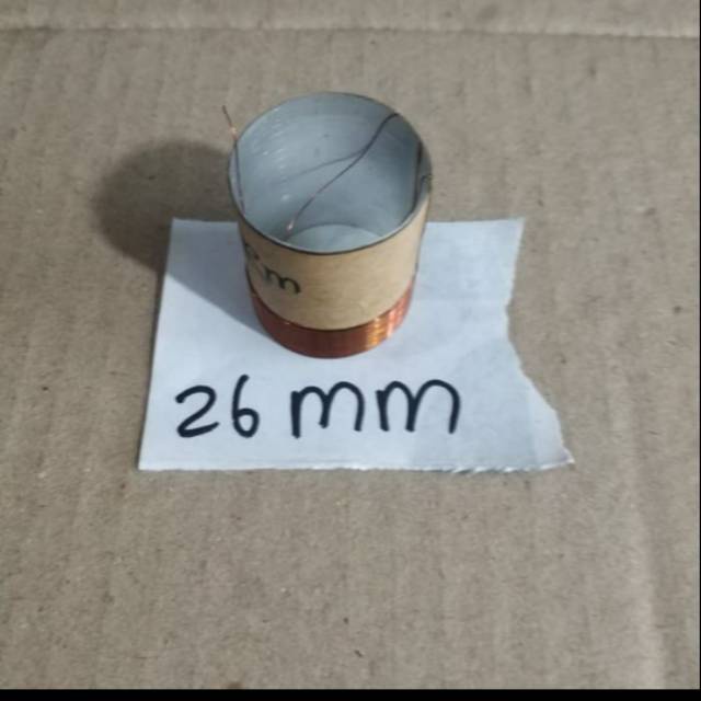 Spul spol speaker Diameter 26mm / spul speaker 6 inch sampai 10 inch