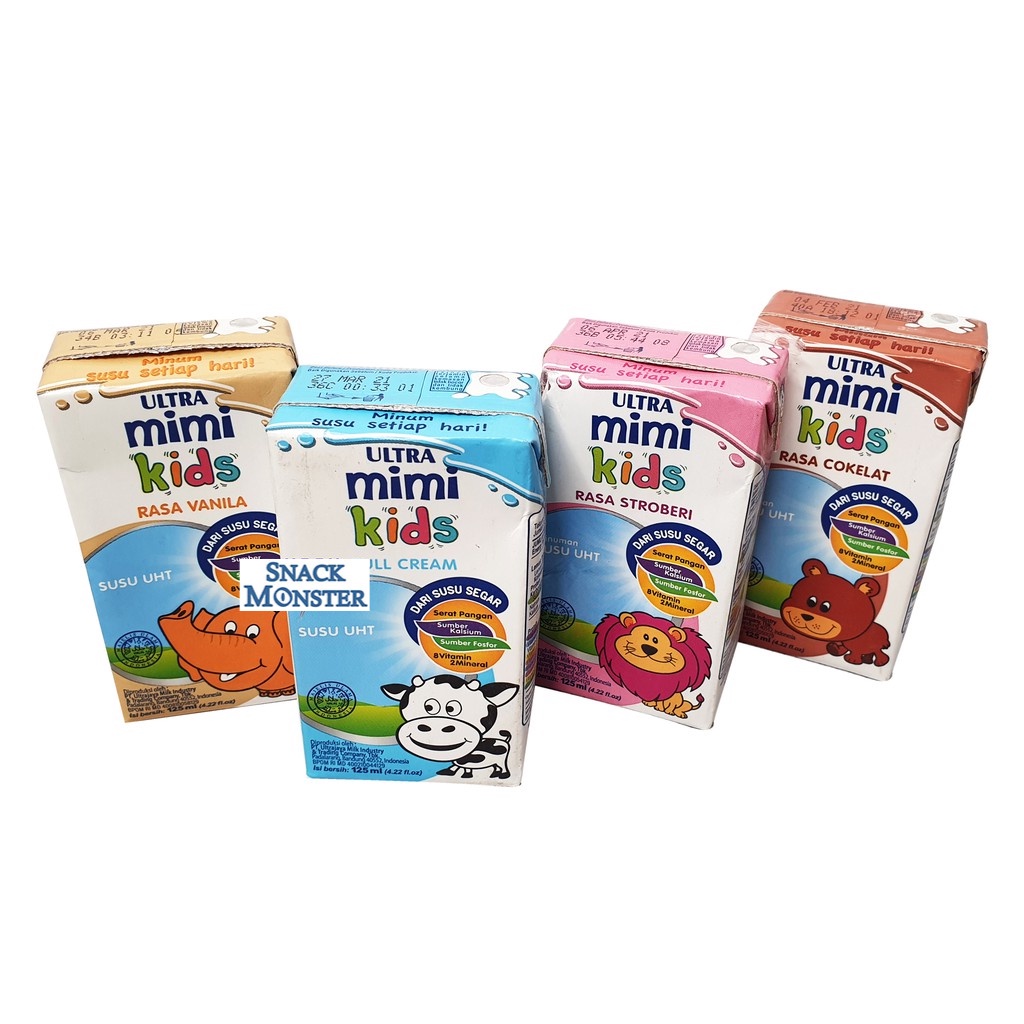 

Susu UHT Ultra Mimi - Netto 125 ml