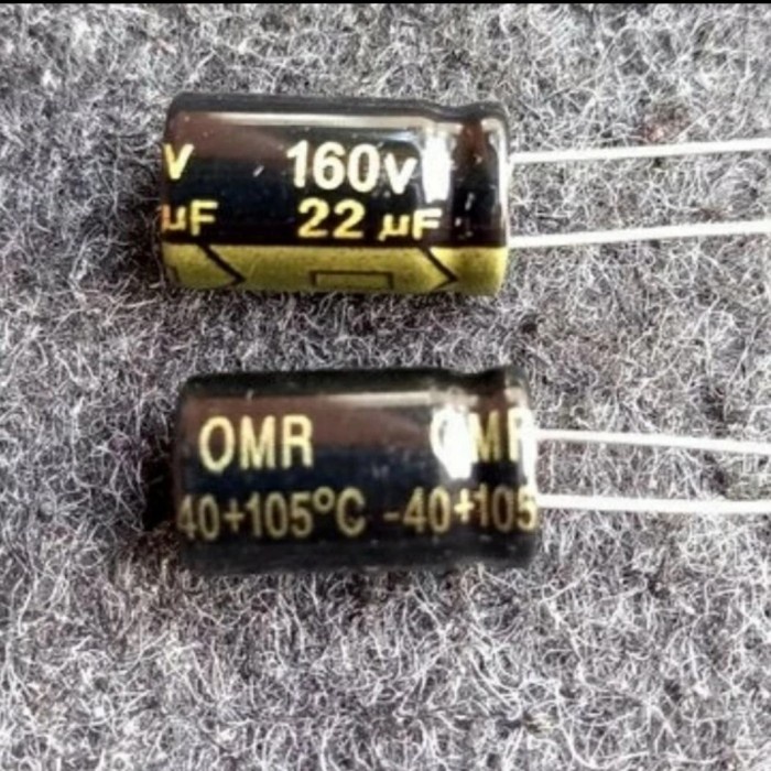Elco 22uf 160v Elko Capasitor 22mikro 160 volt Kapasitor 160volt 22uf LA27(10pcs)
