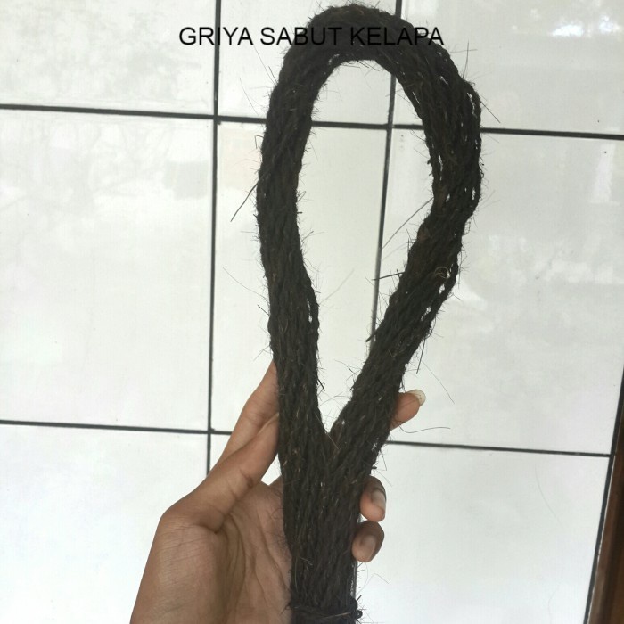 (SOUVENIR) TALI IJUK HITAM TALI RUMAH BAMBU SAUNG TALI IKAT BAMBU