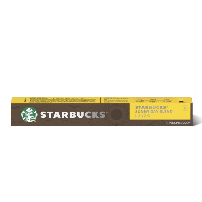 

Starbucks Sunny Day Blend Lungo Coffee Capsules, Nespresso Compatible