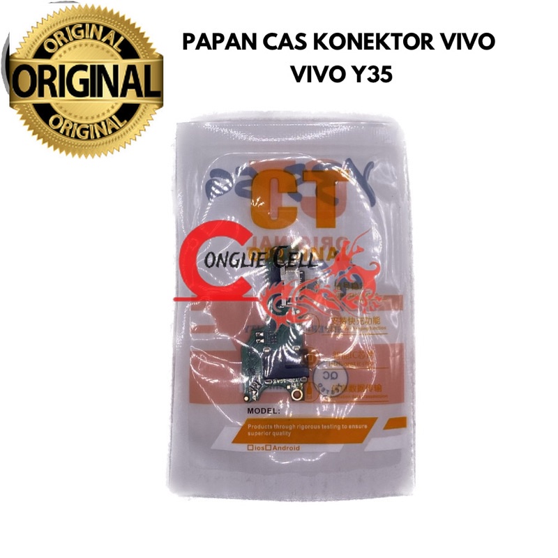 PAPAN CAS KONEKTOR VIVO Y35 (5G) ORIGINAL
