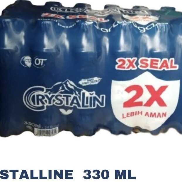 

Crystaline Botol 330ML / 1 Krat / 24 Pcs