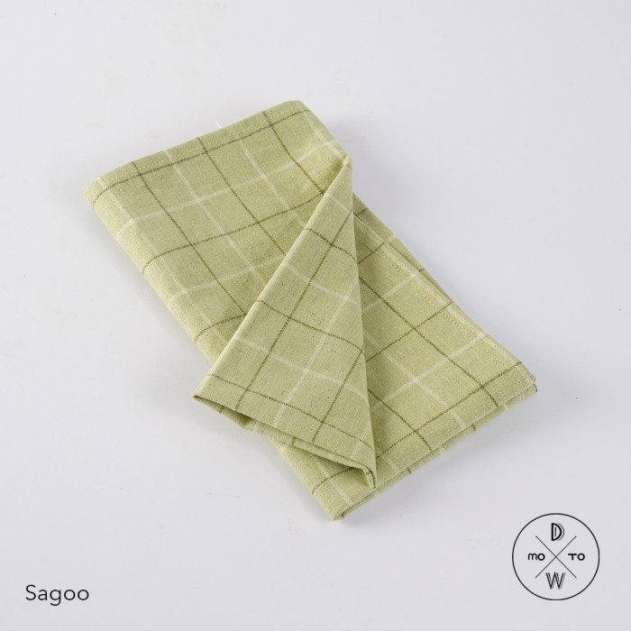 PROPS FOTOGRAFI - KAIN LINEN MOTIF GARIS / LINEN NAPKINS STRIPES