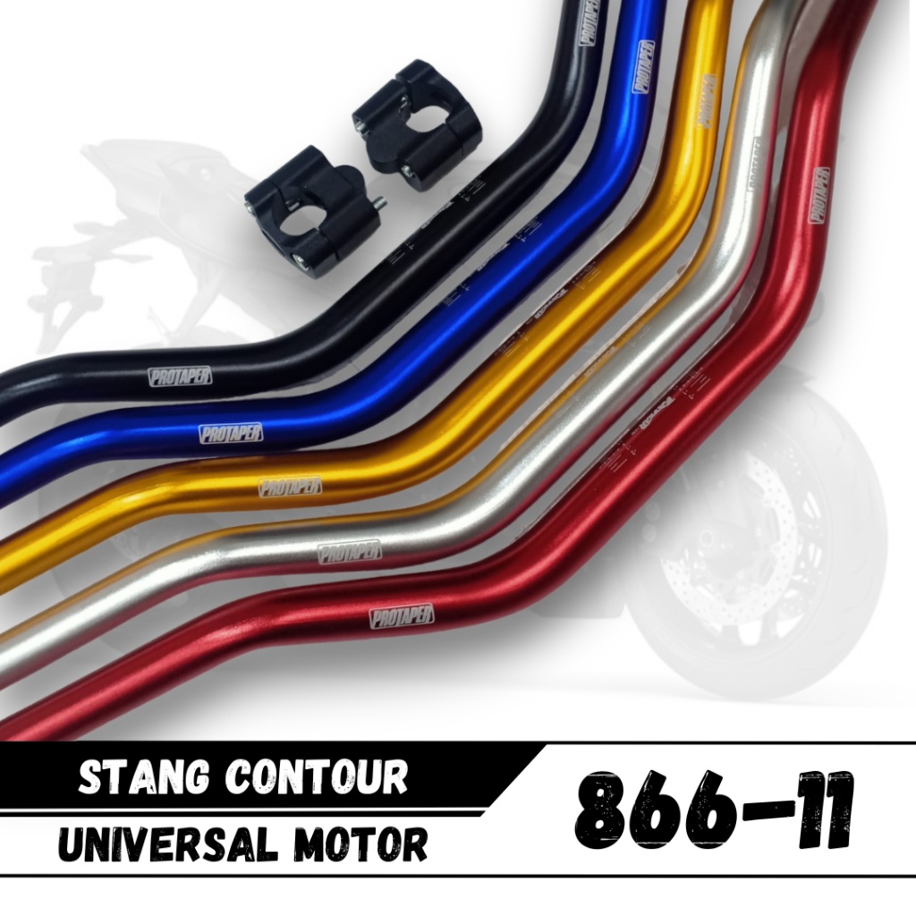 Stang Fatbar Protaper Setang Contour + Raiser - Motor Cb 150 Vixion Xabre Klx Dtracker Xride Dll COD