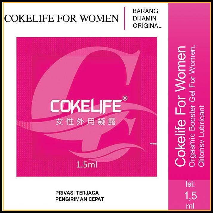 Pelumas Lubricant Khusus Wanita COKELIFE Orgasmic Gel For Woman 3 ml / Pelumas Khusus Wanita / Lubri
