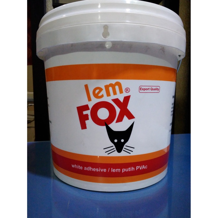 Lem Fox Putih PVAC 10 KG / Lem Fox PVAC 10 Kg / Lem Fox putih ember
