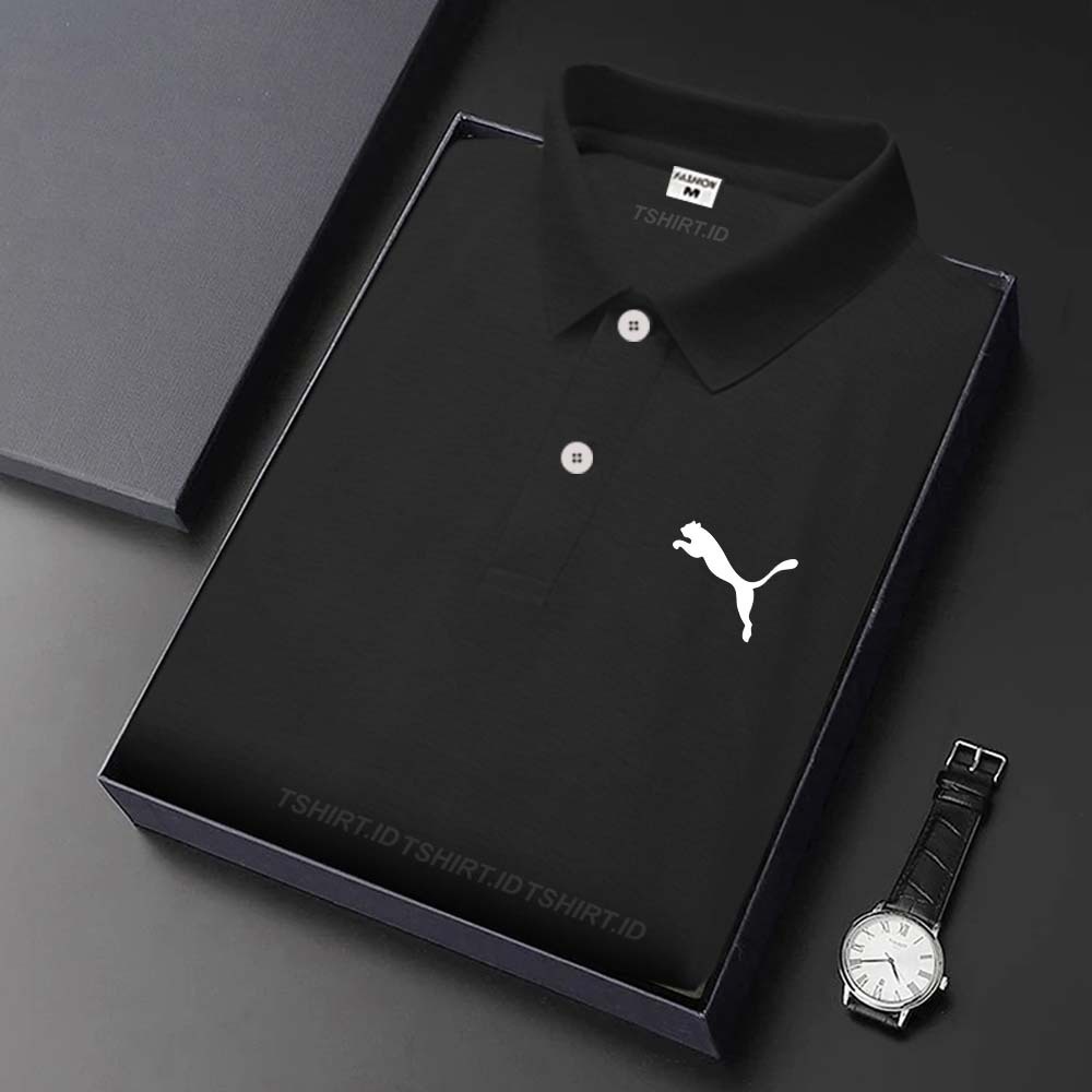 Bisa Cod  Polo Shirt Motif Pu - Ma/ Polo Shirt Pria / Kaos Kerah Pria / Kaos Polo / Tshirt Pria | Pu