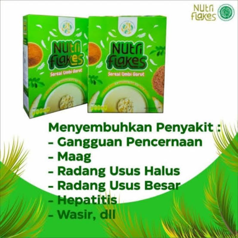 

100% ASLI Nutriflakes Serial Umbi asam lambung maag