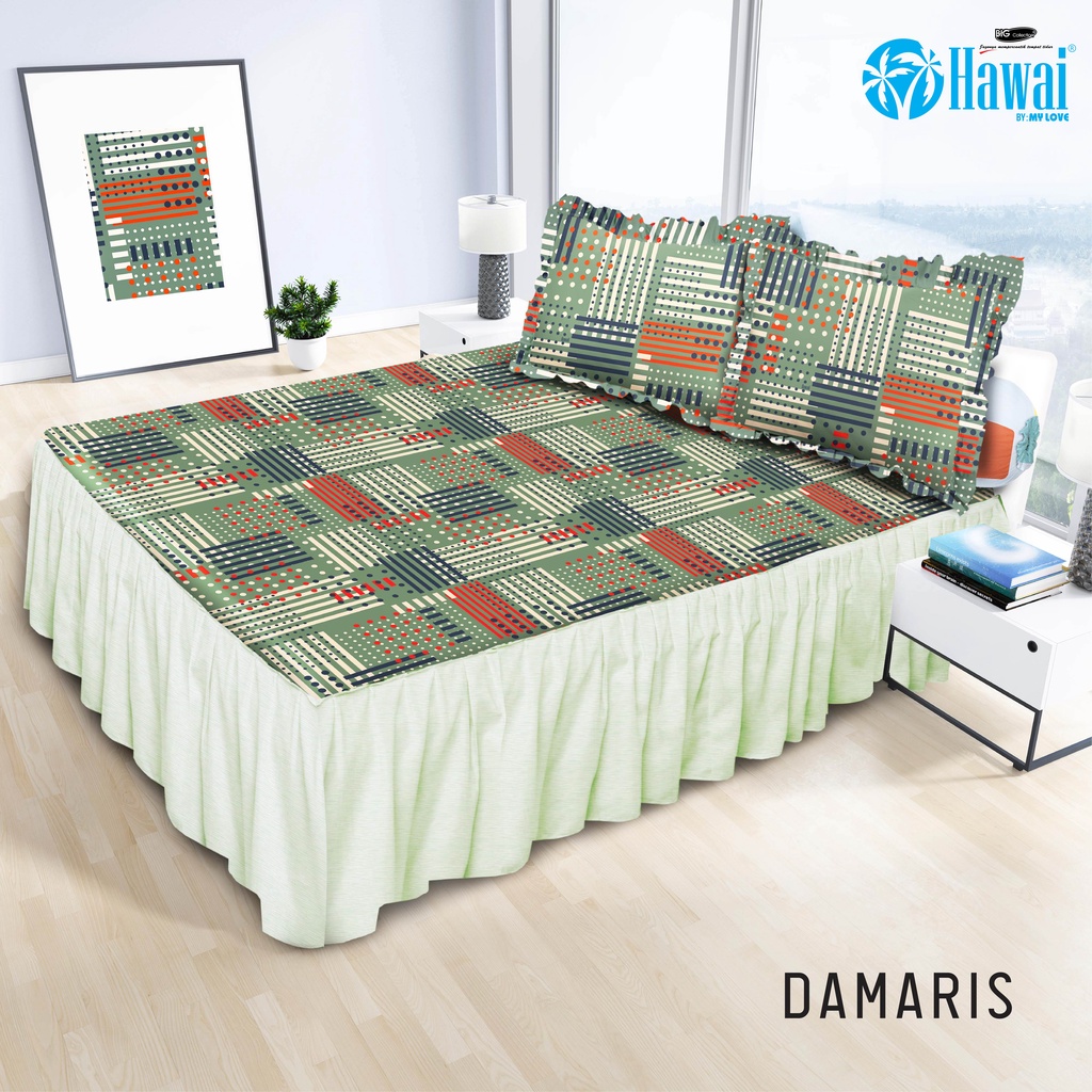 HAWAII Sprei King Rumbai 180x200 damaris