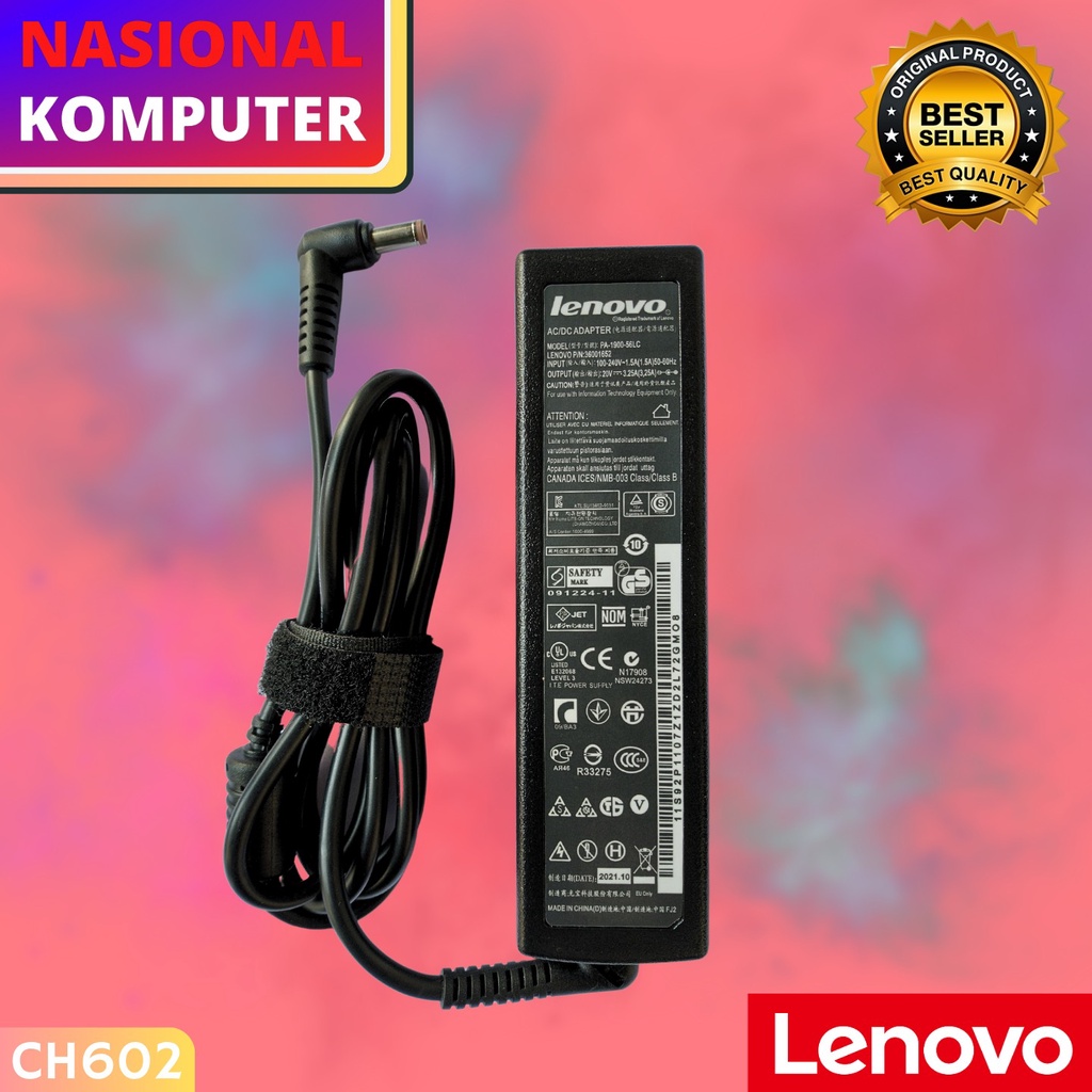 Adaptor Charger Laptop Lenovo B475 B460 B450 B490 B480 B485 Series