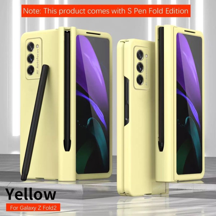 HardCase ORIGINAL Samsung Z Fold2 5G FOLD 2 Matte Casing with S Pen