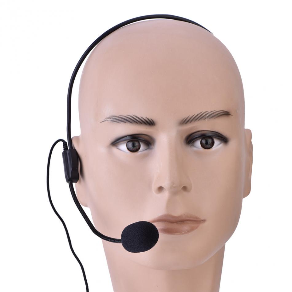 BSDMall- Mikrofon Call Center Mic Clip On Bando Head Kepala Rode