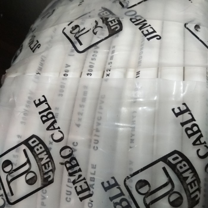 KABEL SERABUT NYMHY 4X2,5MM 4X2,5 MM JEMBO ECERAN METERAN