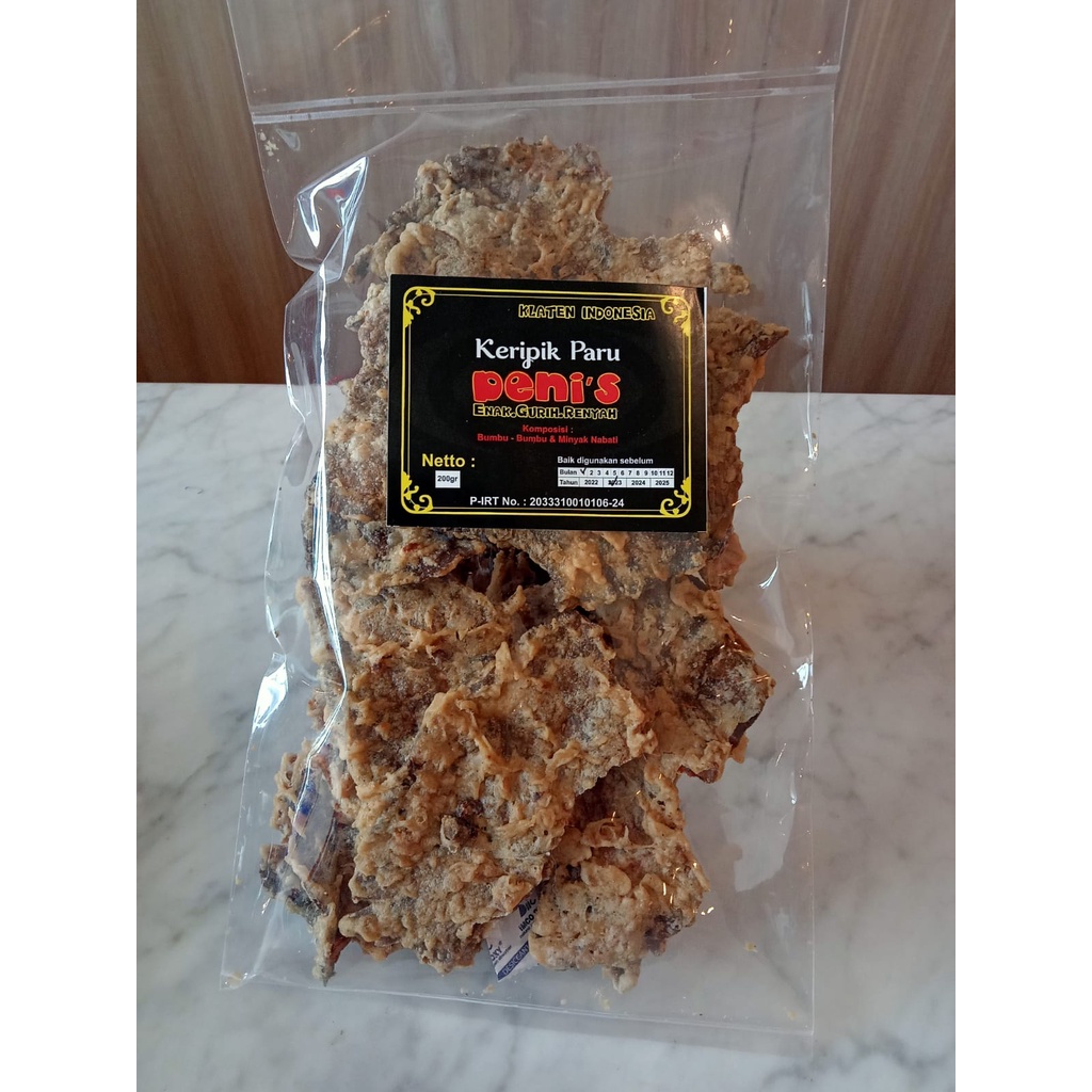 

Gemini - Camilan Keripik Paru 200 Gram