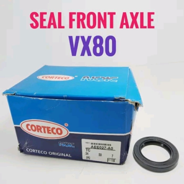 Seal Front Axle Toyota VX80 Seal As Roda Depan VX-80 Corteco Japan