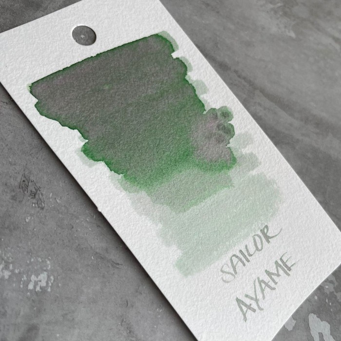 

Ready SAILOR Fountain Pen Ink MANYO 50ml/ Tinta Fountain Pen - Ayame