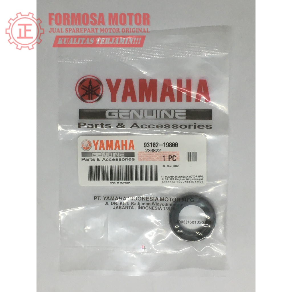 seal magnet MIO MIO SPORTY MIO SOUL FINO YAMAHA ORIGINAL KODE 93102-19800