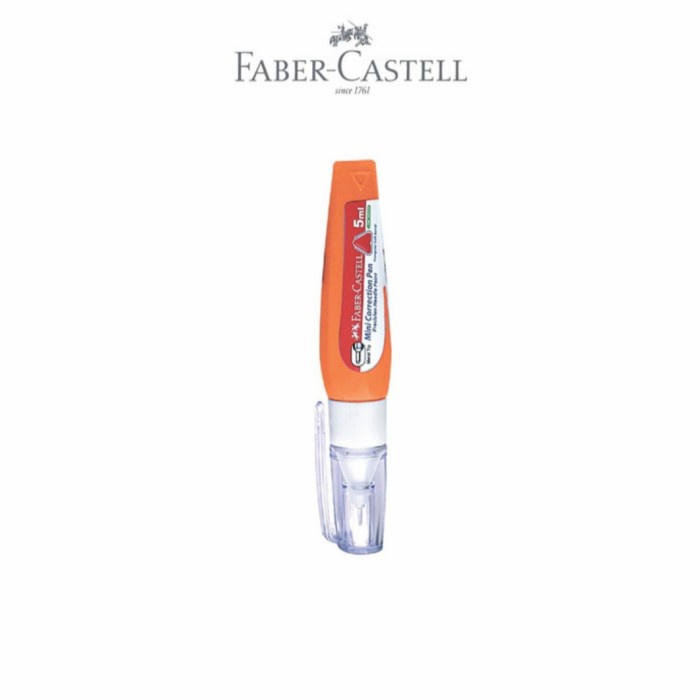 

Faber Castell Mini Correction Pen 5ml Orange