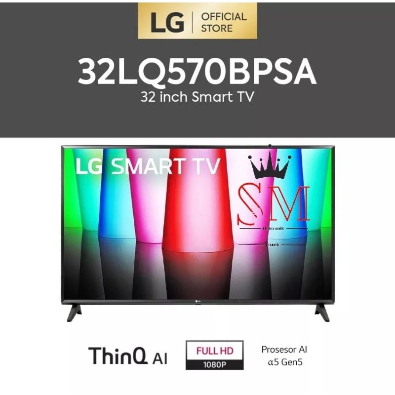 LED TV LG SMART 32 " 32LQ570BPSA / 32LQ630 SMART TV 32 INCHI
