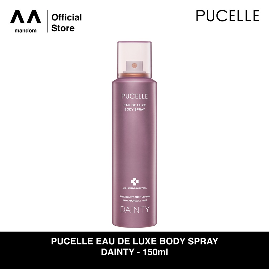 PUCELLE EAU DE LUXE BODY SPRAY DAINTY 150ML