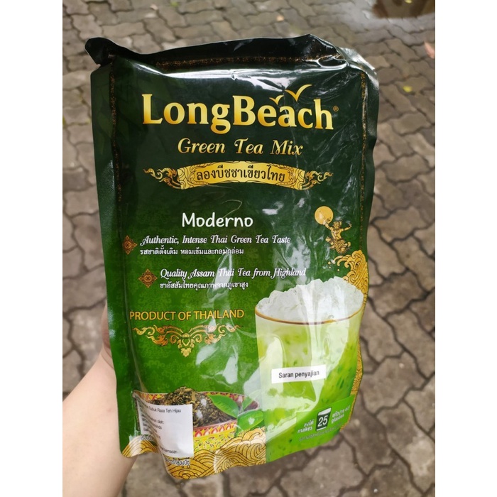 

Thai Green Tea Long Beach 400gr Teh Mix Authentic Thailand Taste Halal