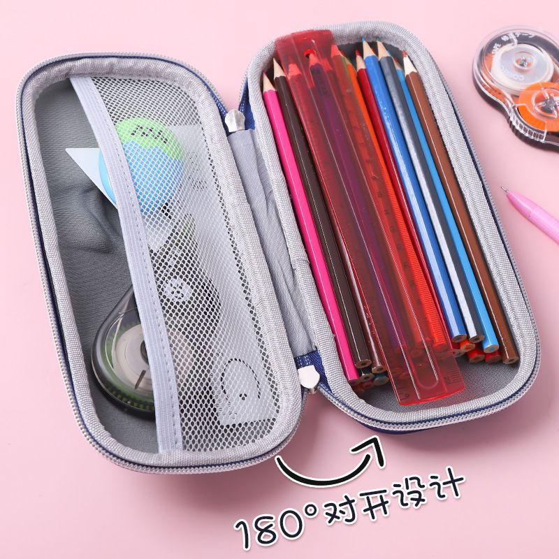 

19. Tempat Pensil 3D Timbul Anak Karakter Motif Lucu Bahan EVA Waterproof / Kotak Pensil Anak Sekolah Silikon Alat Tulis