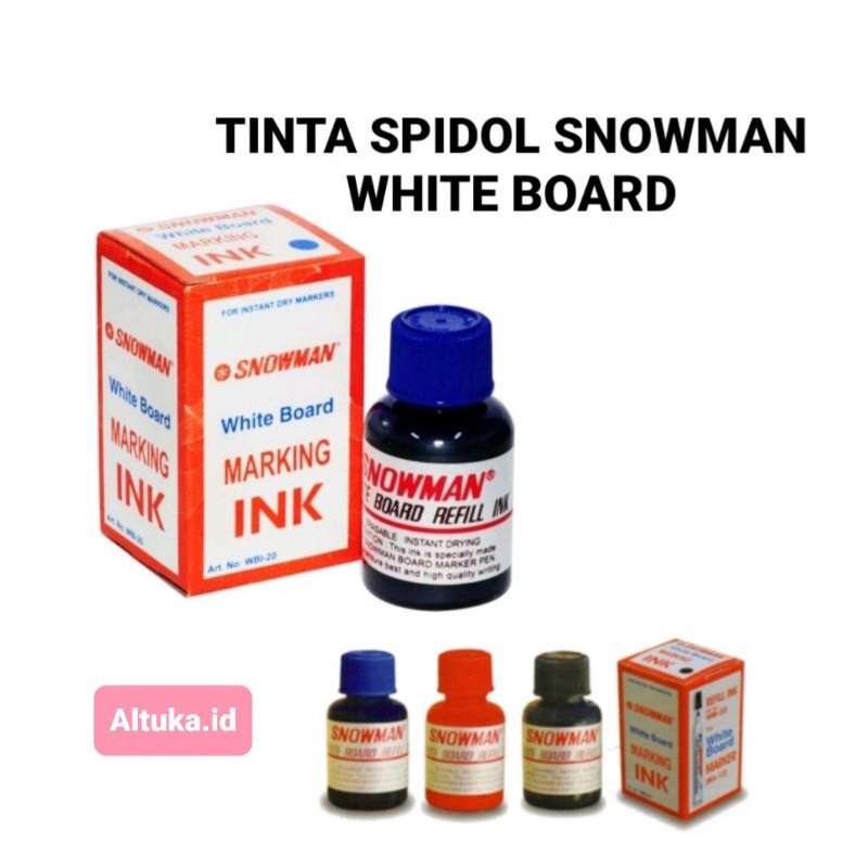 

Tinta Spidol Snowman WhiteBoard / Papan Tulis