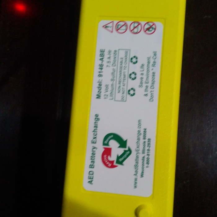 AED Power heart battery