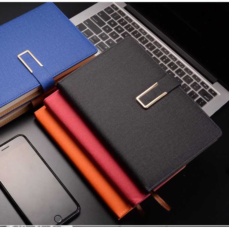 

bib Notebook Kulit Bisnis Tebal A5 Desain Artistik Sederhana Cocok Untuk Pelajar, Pekerja Kantor