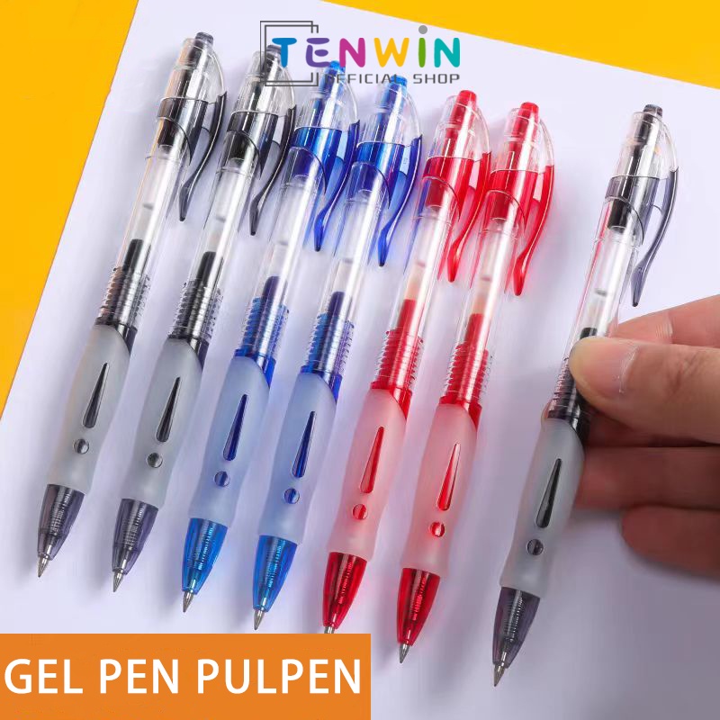 

Pulpen Gel Tinta Warna 0.5mm Ballpoint Alat Tulis Gel Pen - Tenwin
