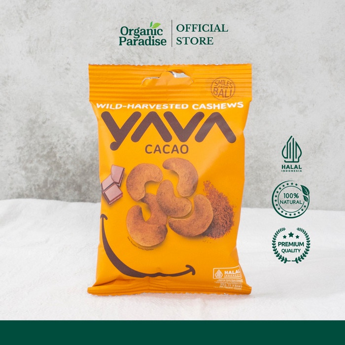 

YAVA Cashew Cacao 35 gram / Kacang Mede