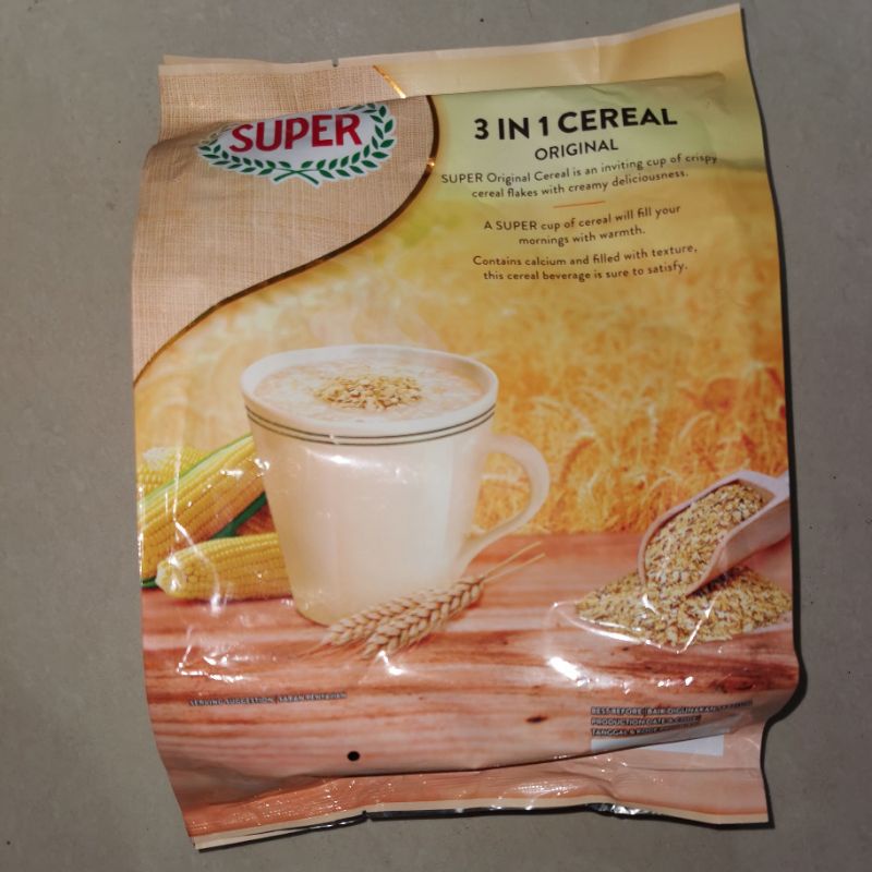

Cereal Super 3 in 1 Cereal sereal jagung oat