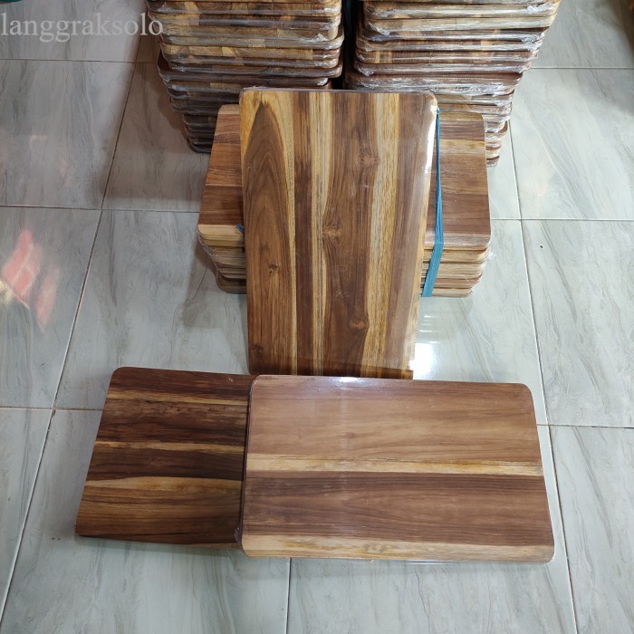 

terlaris Talenan Jati JUMBO / Alas adonan Kue / Talenan Jati 27x45 cm