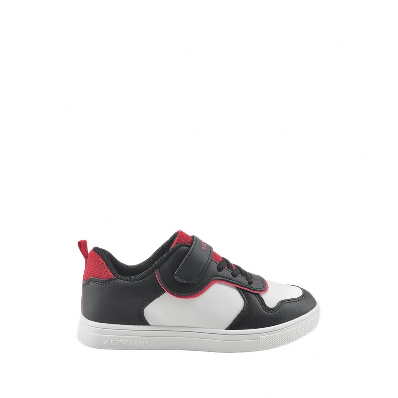 Airwalk Benji Jr Boys Sneakers-  White/Black