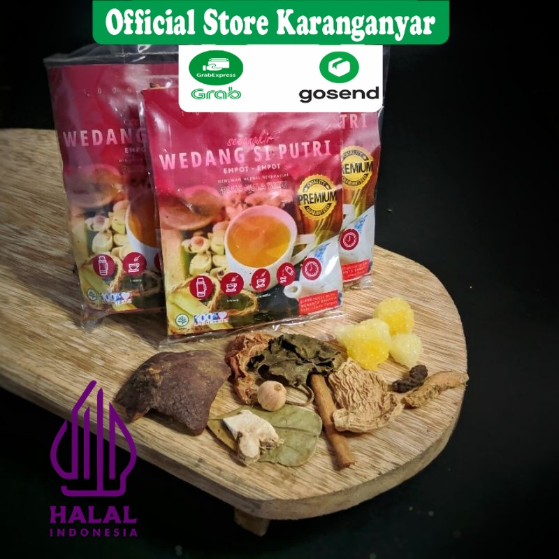 

WEDANG SI PUTRI / TEH SI PUTRI + GULA BATU / READY STOK & REAL PICTURE