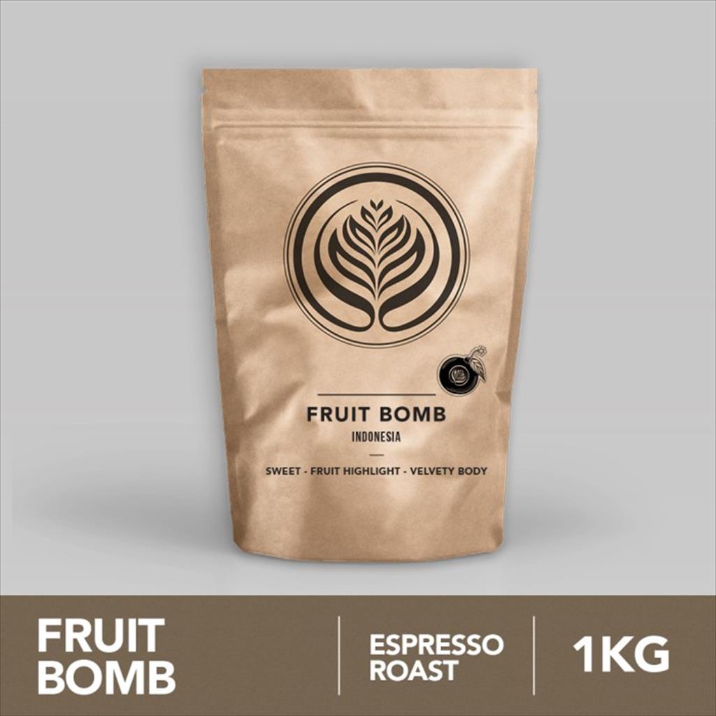 

Fruit Bomb 1kg - Biji Kopi Arabika 1kg | Coffeenatics