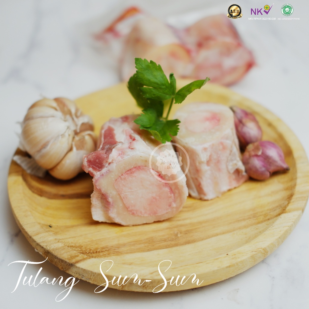 

TULANG SUM-SUM SAPI ORGANIK GRASS FED/BONE MARROW ORGANIK HALAL