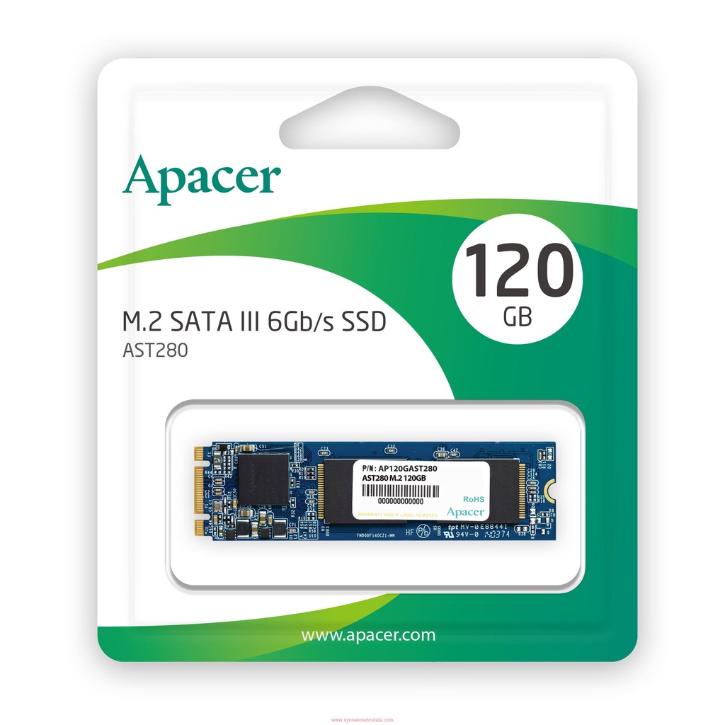 Apacer SSD AST280 M.2 SATA 120GB / Stand